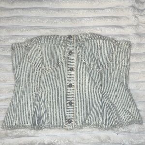 Anthropologie Corset Style Top